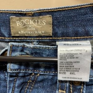 Ladies Rockies boot cut jeans 8-extra long